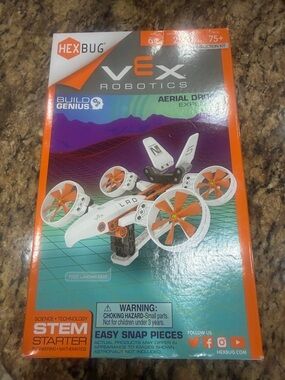 HEXBUG VEX Robotics Aerial Drone Kit - White & Orange